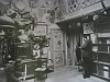 Petit Salon Mauresque époque 1900. Les deux peintures de la porte ont été démontées et encadrées.