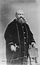 Eliphas Lévi en 1864. Photo Originale.