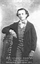Alphonse Chenevier. Photographie prise à l'âge de 20 ans.