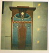 Petit Salon Mauresque : Polaroïds avant travaux. Emplacement de la momie.