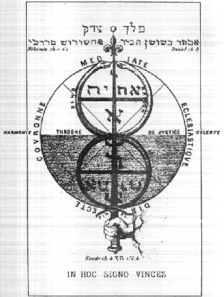 Le signe du Grand Arcane selon Eliphas Lévi